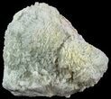 Green Prehnite Crystal Cluster - Morocco #52280-1